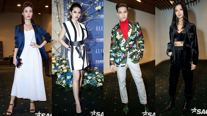 Diễm My 9x, S.T cùng Suboi dắt tay nhau lọt top sao đẹp tại fashion show