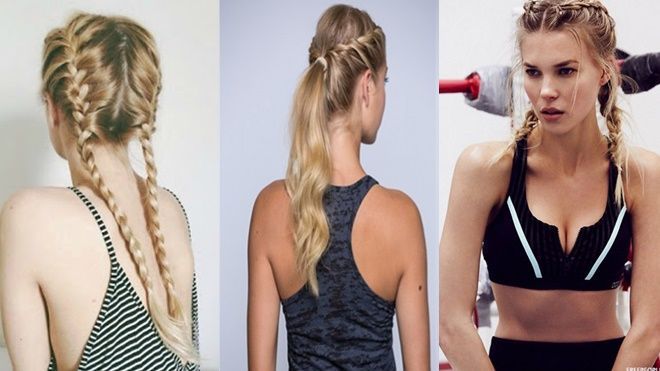 Là con gái, tập gym tóc vẫn cứ phải đẹp!
