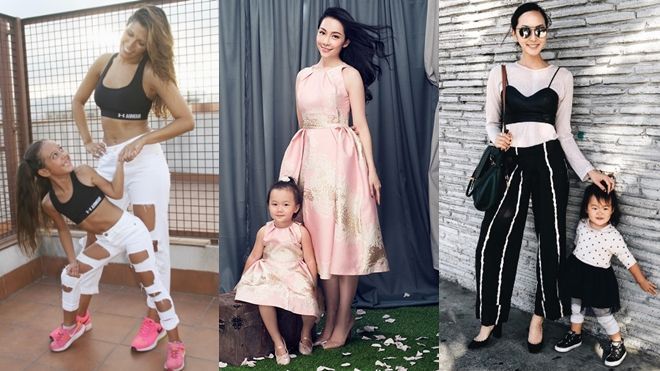 Điểm danh những cặp mẹ con có style thời trang xinh yêu nhất showbiz