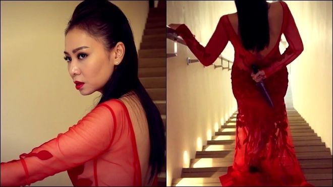 Fan 'lạnh sống lưng' trước biểu cảm quá đáng sợ của Thu Minh