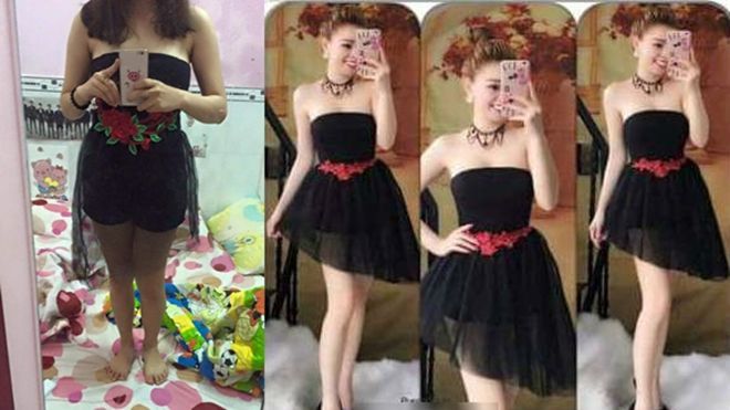 Thảm họa mua hàng online: Nhận về chiếc váy chẳng giống gì chỉ giống mỗi màu đen