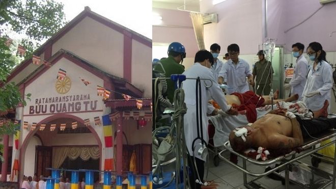 Chấn động: Nhà sư chùa Bửu Quang chém bị thương 3 người, cụ bà hơn 100 tuổi tử vong