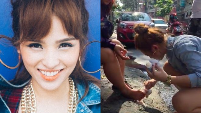 Chung Thương S Girls nhiệt tình sơ cứu người bị tai nạn