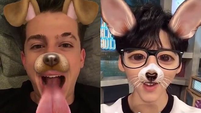 Sao thế giới cũng có lúc ‘phát cuồng’ vì Snapchat như thế này đây