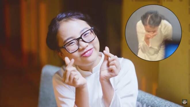 Phương Mỹ Chi ho sặc sụa vì ngạt khói trong hậu trường MV 'Chờ người'