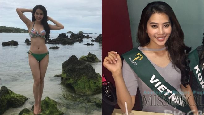 Nam Em diện bikini khoe thân hình nóng bỏng tại Miss Earth 2016