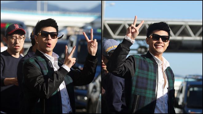 Noo Phước Thịnh tươi rói tại sân bay Hàn, chuẩn bị bùng nổ ở Asia Song Festival