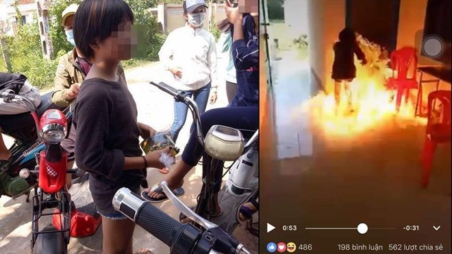 Học sinh ở Khánh Hòa đổ xăng đốt trường học chỉ vì lỡ 'câu like sống ảo'