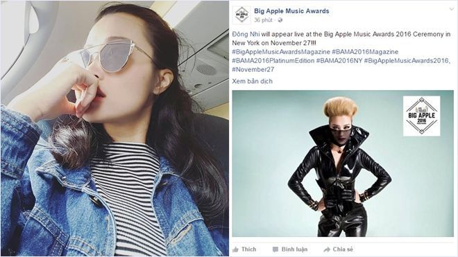 Đông Nhi từ chối lời mời đến New York từ ‘Big Apple Music Awards’