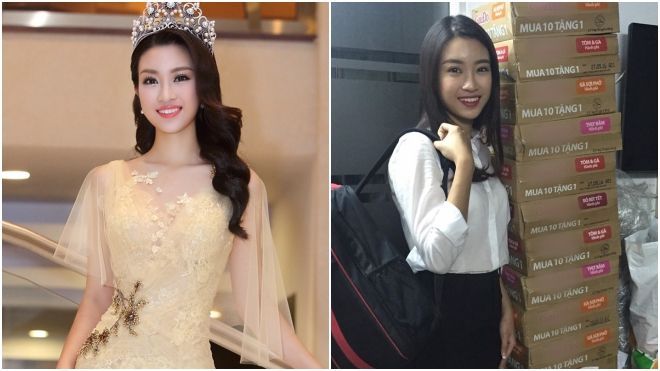 Hoa hậu Đỗ Mỹ Linh day dứt vì không thể có mặt ngay với bà con vùng lũ