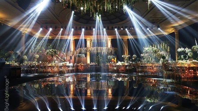 Hôn lễ bạc tỷ xa hoa không kém đám cưới Hoàng gia của kiến trúc sư chịu chơi