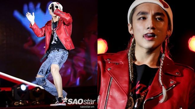 Mặc lùm xùm Trang Pháp, Sơn Tùng diện đồ cực lạ cháy hết mình trong đêm nhạc