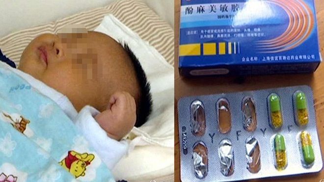 Người mẹ trẻ nghi ngờ giúp việc cho con nhỏ uống thuốc để ngủ li bì suốt ngày