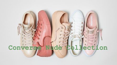 Converse tung bộ sưu tập giày màu nude khiến nàng nhìn là yêu
