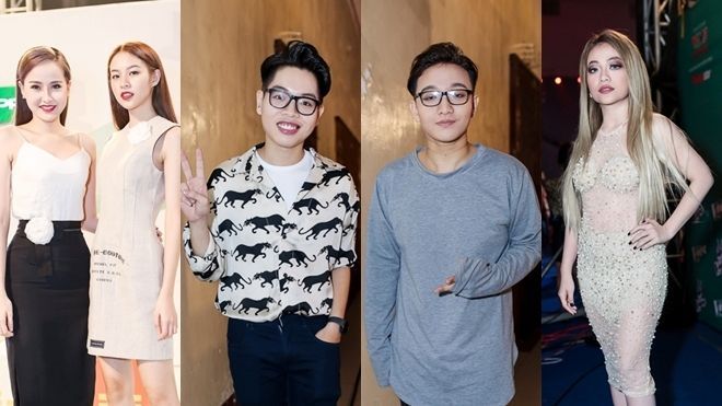 Phí Phương Anh, Khánh Ngân lộng lẫy cùng dàn sao Việt cá tính đến chúc mừng Top 4