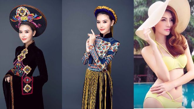 Ngắm nhan sắc của Ngọc Duyên - Nữ hoàng sắc đẹp toàn cầu 2016