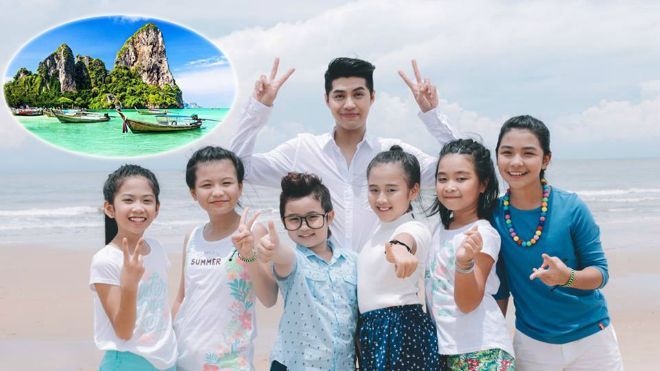 Vừa kết thúc Chung kết, team Noo Phước Thịnh đã được mời quảng bá du lịch Thái Lan