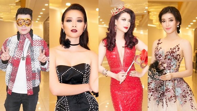 Diệp Bảo Ngọc sắc lạnh, quyến rũ đọ dáng cùng dàn sao Việt tại sự kiện