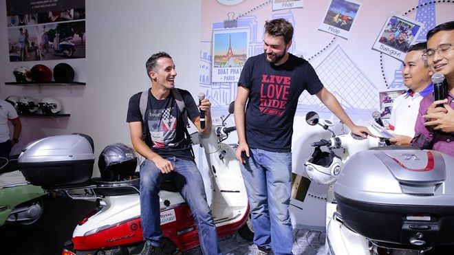 Hai chàng trai Pháp đi phượt 12.000km qua 50 thành phố lớn đã đến Việt Nam