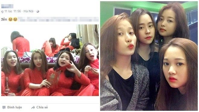 Dàn bê tráp xinh như hot girl hát quan họ khiến bạn muốn 'ở đừng về'