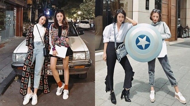 Con gái có bạn thân để làm gì? Để mặc đồ đôi như Quỳnh Anh Shyn và Salim chứ làm gì!