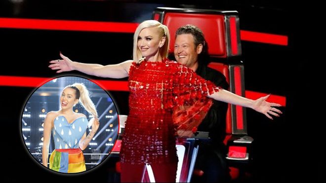 Gwen Stefani, Blake Shelton âm mưu “muốn đá vĩnh viễn” Miley Cyrus khỏi The Voice?