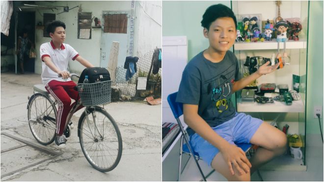 Cuộc sống hiện tại của 'hotboy mắt hí' - Mai Chí Công sau Giọng hát Việt nhí