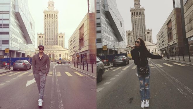 Hoàng Thùy Linh - Vĩnh Thụy khéo léo khoe ảnh vi vu châu Âu cùng nhau