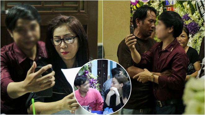 Người đàn ông thích selfie cùng nghệ sĩ tại đám tang Minh Thuận trở lại quấy rối lễ viếng NSƯT Út Bạch Lan!