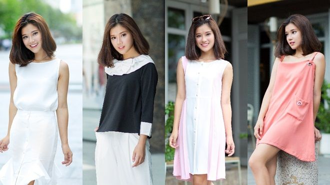 'Ngây ngô' trên phố với những set đồ 'bánh bèo' siêu đáng yêu từ Hoàng Yến