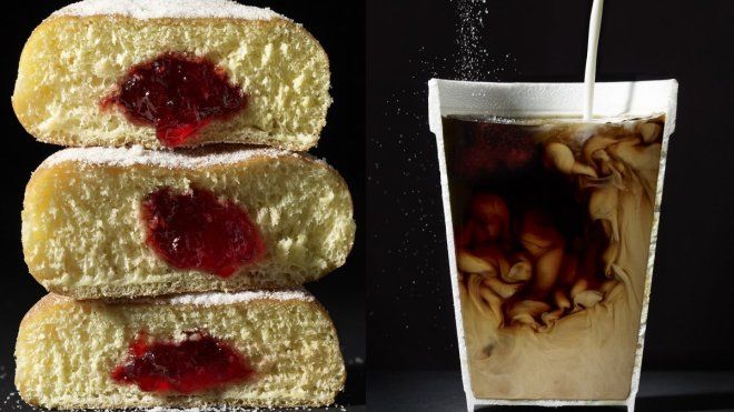 Những công trình kỹ vĩ bên trong một nửa thức ăn