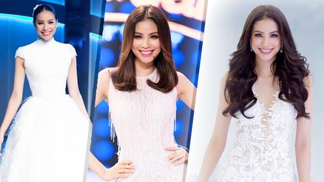 Phạm Hương - 'Nữ hoàng' váy trắng của showbiz Việt