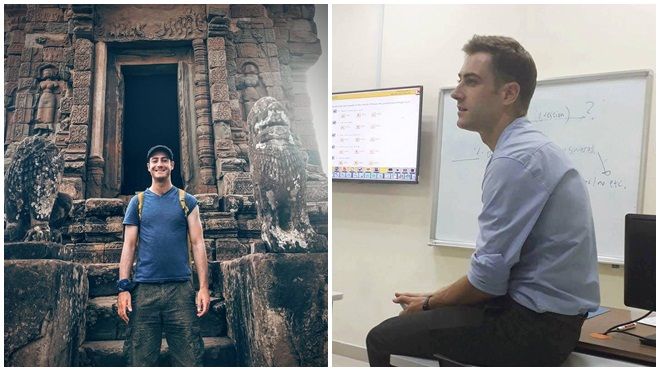 Thầy giáo ngoại quốc điển trai khiến các nữ sinh chỉ mong đến giờ học tiếng Anh