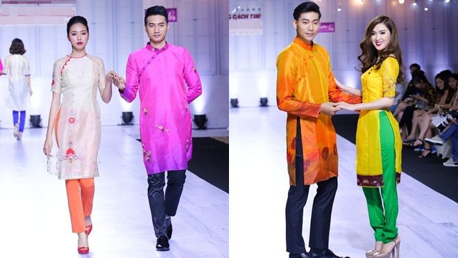 Ngọc Loan - Bảo Ngọc: Diện áo dài thướt tha 'chặt chém' vedette Lệ Hằng