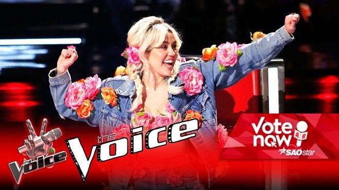 Giọng hát Miley Cyrus đến cỡ nào để sánh vai cùng các HLV khác tại The Voice Mỹ?