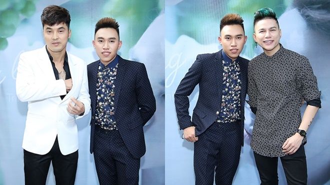 Ưng Hoàng Phúc, Hoàng Tôn chúc mừng Trịnh Đình Quang ra mắt MV nửa tỷ