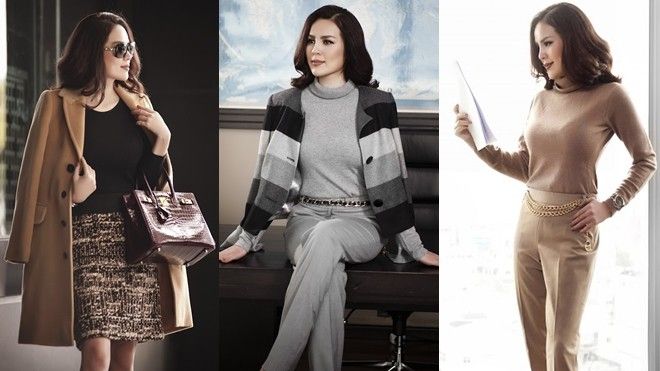 Phương Lê 'hóa' quý cô thanh lịch, sang chảnh với trang phục tông màu trung tính