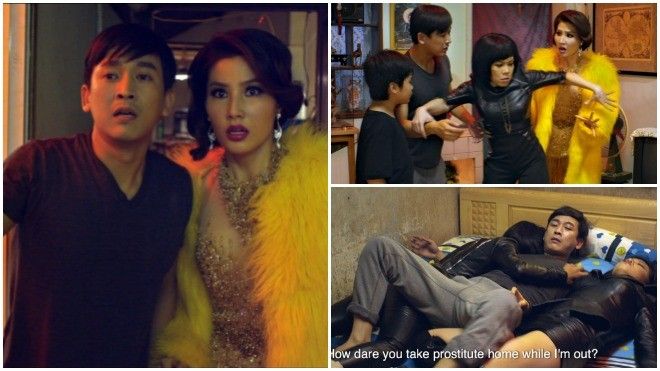 Diễm My 9X bắt quả tang Hứa Vĩ Văn 'lên giường' với gái lạ