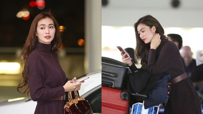 Khánh My khệ nệ mang 5 vali sang Bắc Kinh 'hội ngộ' Mã Đức Chung