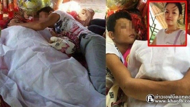 Nghẹn ngào câu chuyện chàng trai ôm thi thể bạn gái trong lễ động phòng