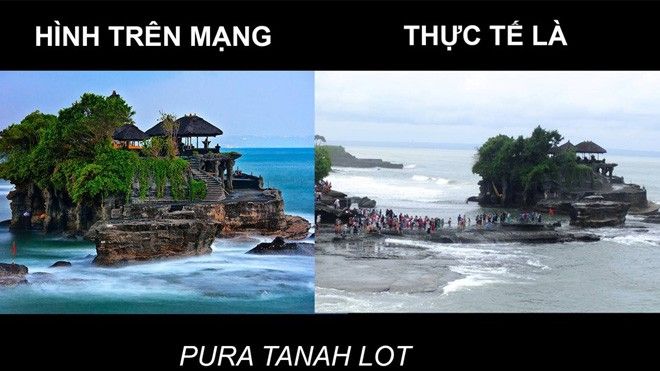 Ảnh thực tế 'không như mơ' ở Bali