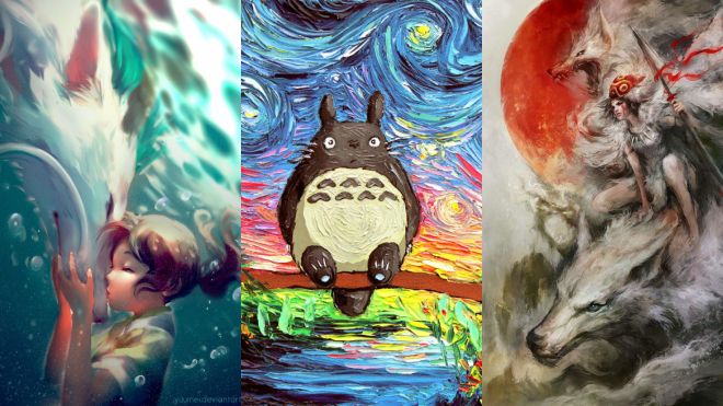 Ghibli: Khi kiệt tác được vẽ lại thành những… kiệt tác khác!