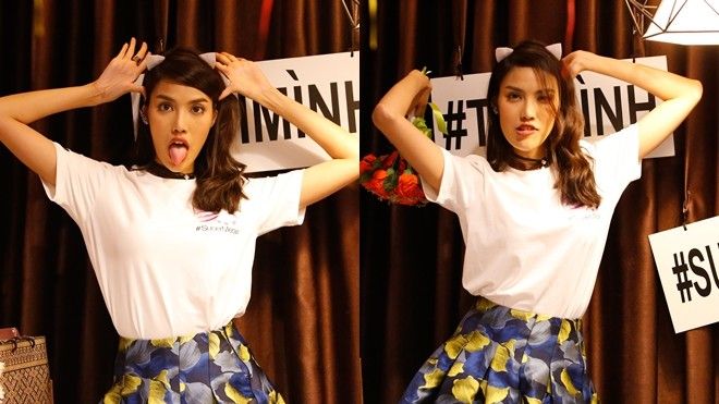 Lan Khuê 'đứng hình' khi bị fan Hà Nội 'chặt chém'