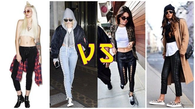 Hết trào lưu áo đan dây, giờ phải diện quần đan dây mới chuẩn fashionista!