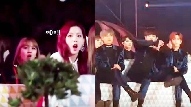 Thích thú với phản ứng của EXO, TWICE và Black Pink khi BTS biểu diễn