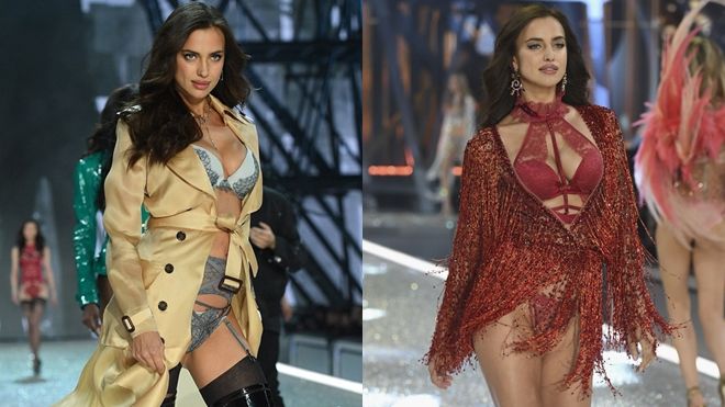 Bạn gái cũ Cristiano Ronaldo diện cao gót, tự tin catwalk tại Victoria's Secret 2016 khi…đang mang thai