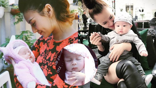 Không thể kìm lòng trước vẻ đáng yêu của các thiên thần mới nhà sao Việt