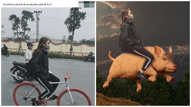 Bật cười với cô gái tự biến mình thành thảm họa khi nhờ cư dân mạng sửa ảnh