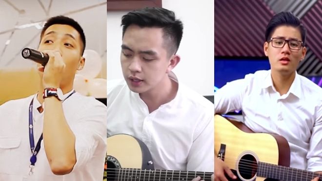 Sau 'soái ca sơ mi trắng', hàng loạt hotboy đổ bộ vòng casting online Giọng hát Việt trổ tài ca hát