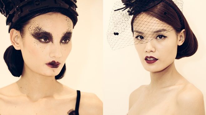 Đỗ Mạnh Cường lăng xê mốt trang điểm mắt loang trong mùa Thu Đông 2016